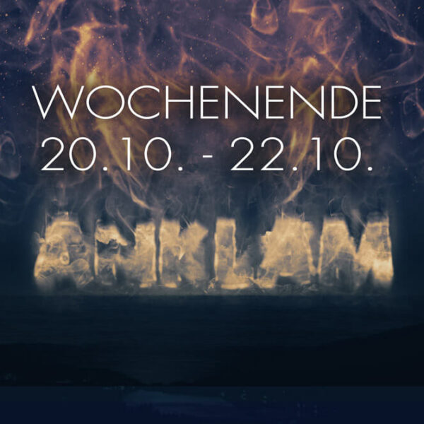 ANKLAM 20.10. - 22.10. - Wochenend Ticket inkl. Camping (Freitag - Sonntag)