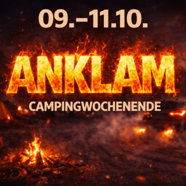 Anklam 09. - 11.10.2026 - Wochenend Ticket inkl. Camping (Freitag - Sonntag)