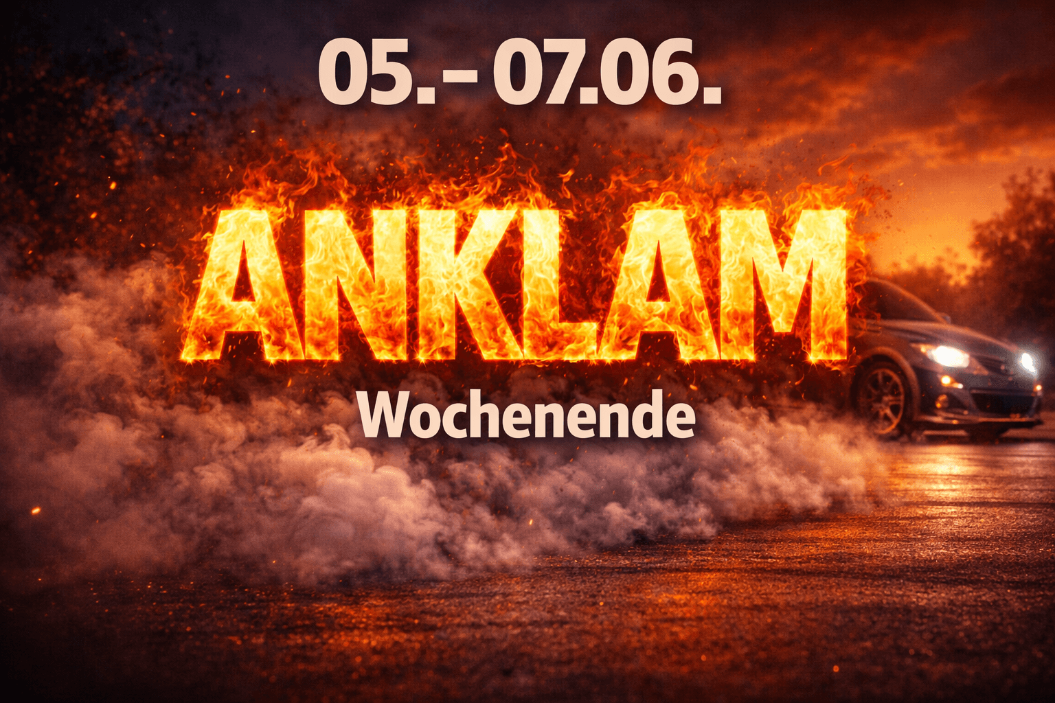Anklam 05. - 07.06.2026 - Wochenend Ticket (Freitag - Sonntag)